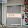 Puerta de obturador de PVC exterior para fábrica de fábrica